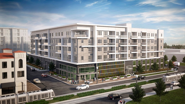 The Isabella at Midtown - exterior rendering