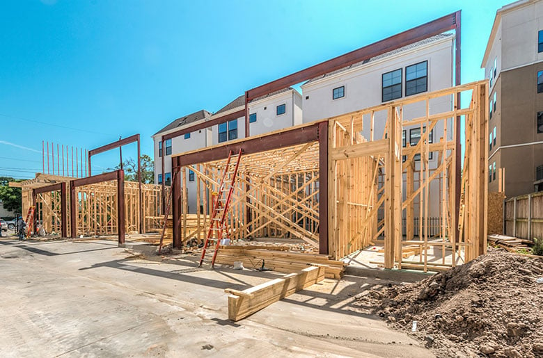 Upper Richton - steel beam construction