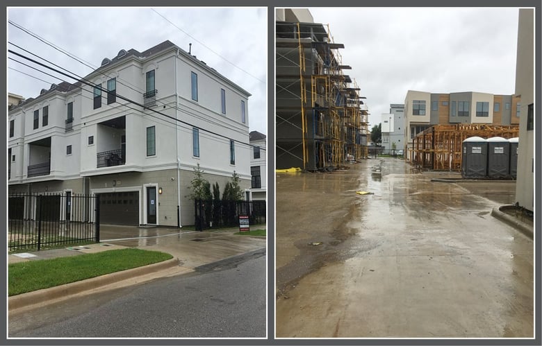 Hurricane Harvey images: Upper Richton and Parc at Midtown