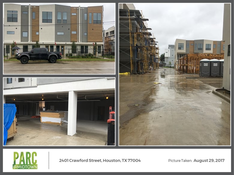 Hurricane Harvey Images: Parc at Midtown