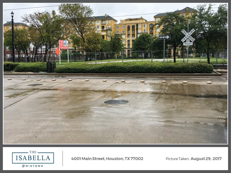 Hurricane Harvey Images: The Isabella at Midtown