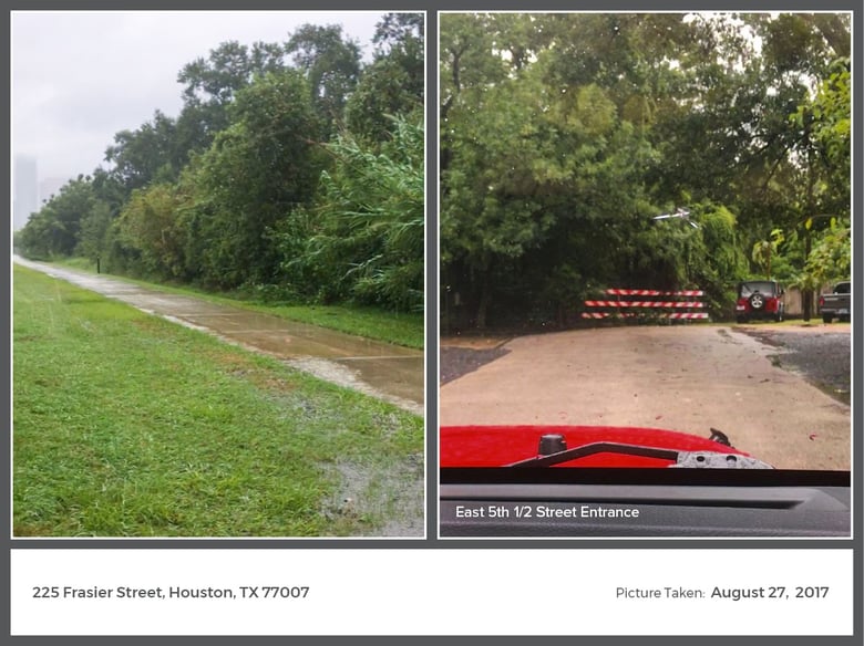 Hurricane Harvey Images: Frasier Street