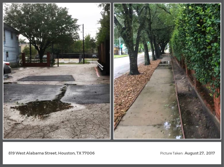 Hurricane Harvey Images: West Alabama Street