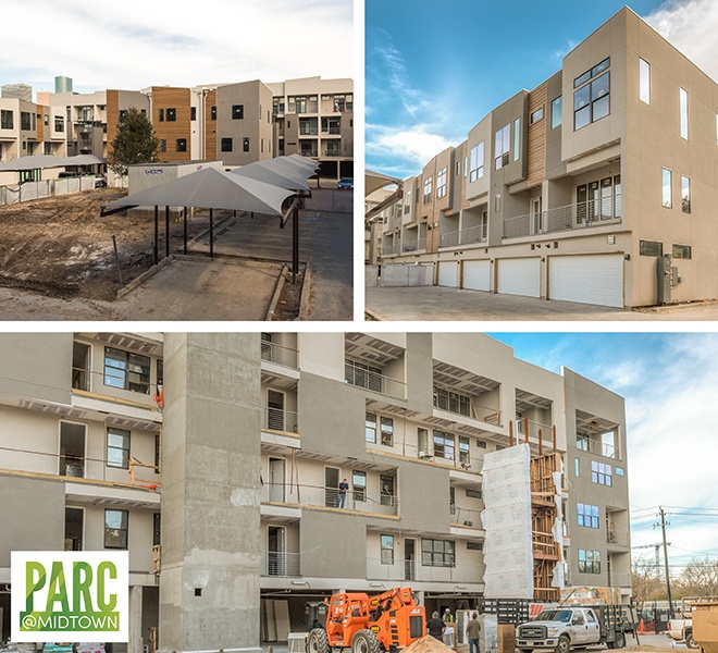 Parc at Midtown - construction update 