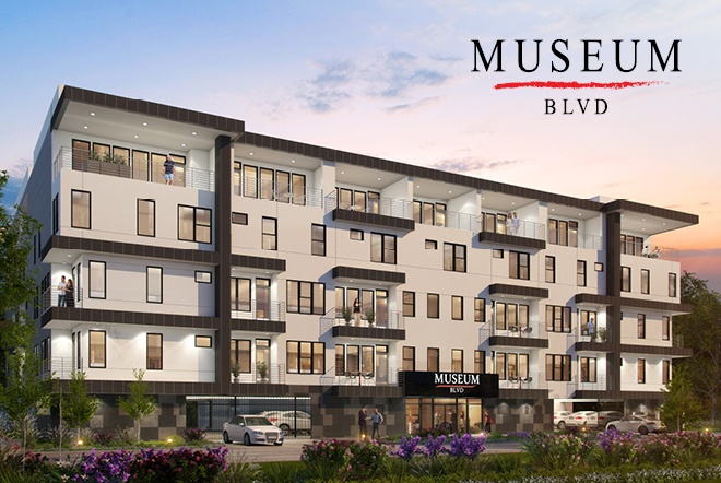 Museum BLVD exterior rendering