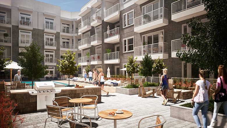 The Isabella at Midtown - BBQ area