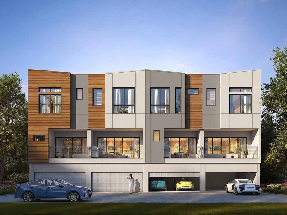 2401 Crawford St Midtown Houston Townhomes Surge Homes